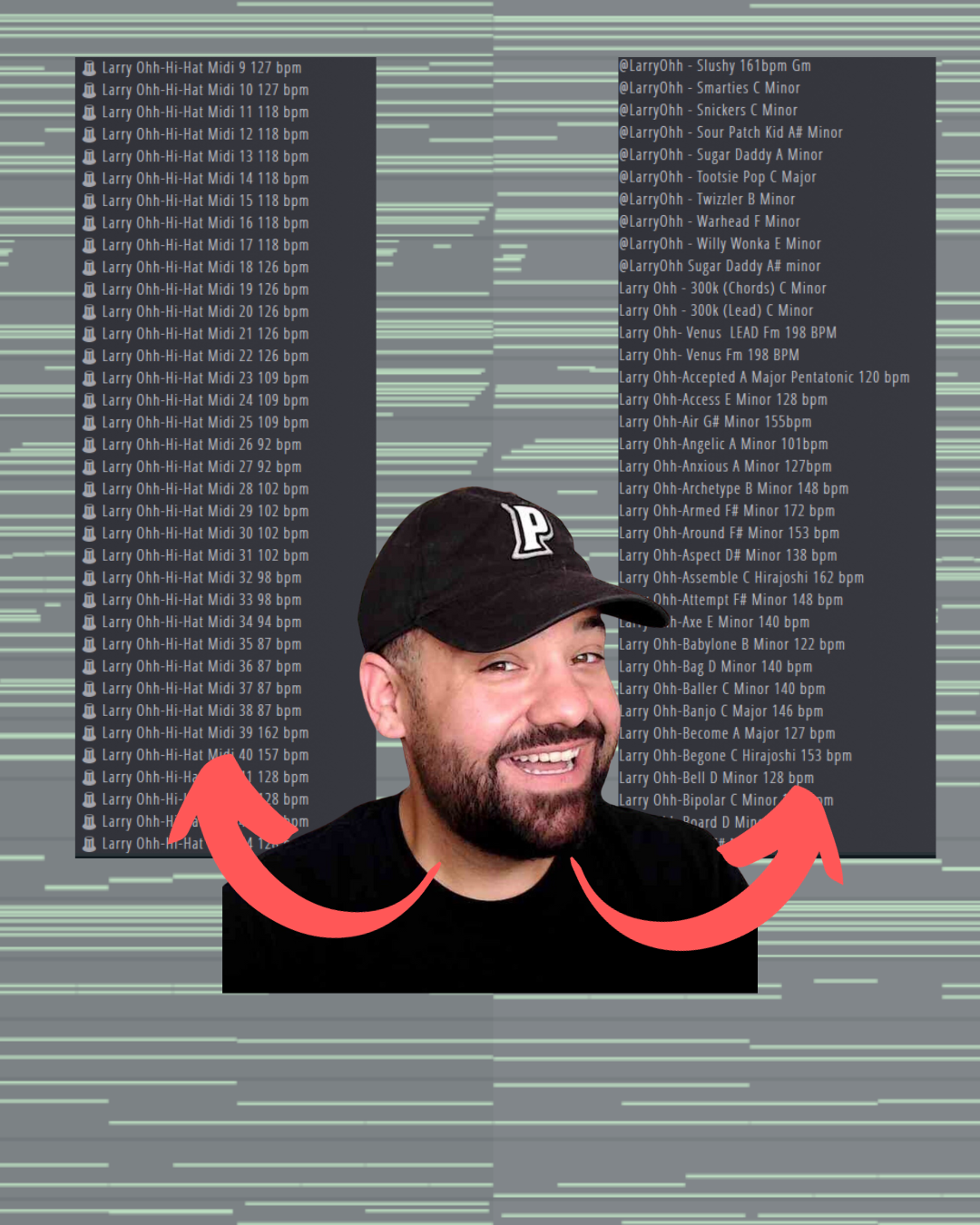 250 Melody HiHat MIDI royalty free Ya Help Me