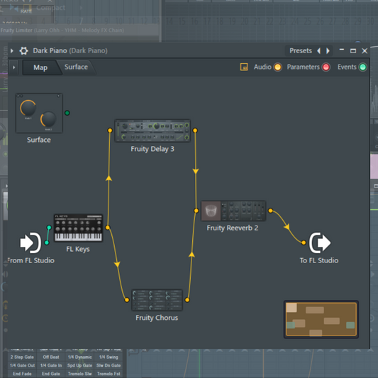 Dark Piano / String Patcher Intruments for FL Studio