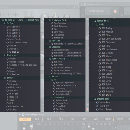 Spark - 131 FL Studio Plugin Presets