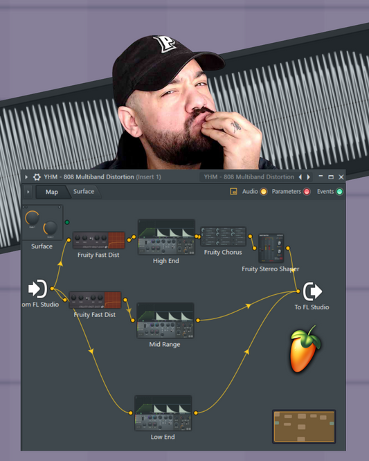 808 & Bass Patcher Preset for FL Studio
