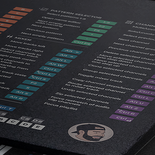 Logic Pro X Shortcut Mouse Pads