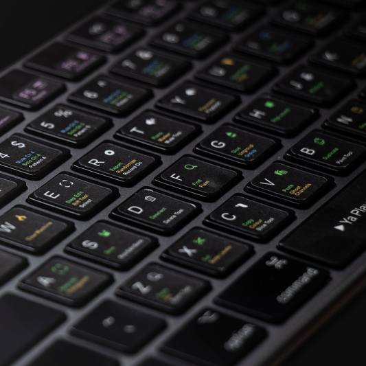 Keyboard Shortcut Stickers