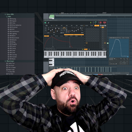 20 Sytrus + 5 Waveshaper 808 Presets for FL Studio