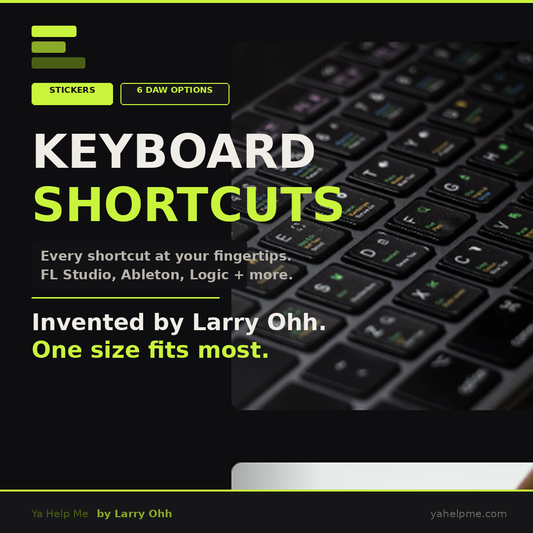 Keyboard Shortcut Stickers