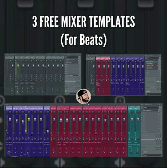 3 FREE FL Studio Mixer Templates (for Beats)